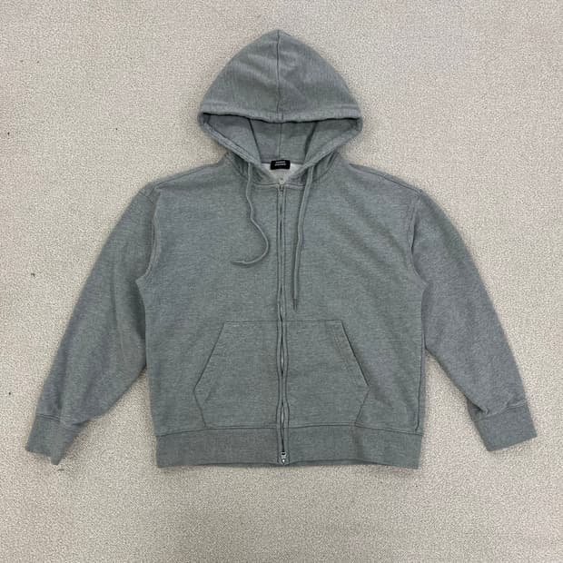 [L] 무신사스탠다드 회색 후드 집업 자켓 1219M2