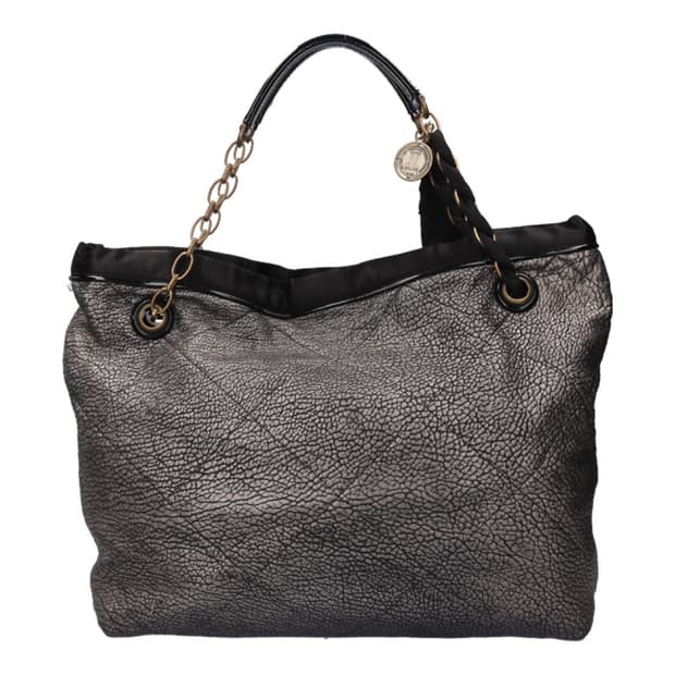 랑방 아말리아 숄더백 레더 메탈릭 