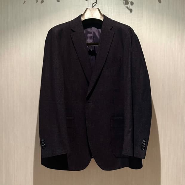 갤럭시 수젤로 라인_캐시미어 깅엄체크 자켓_54