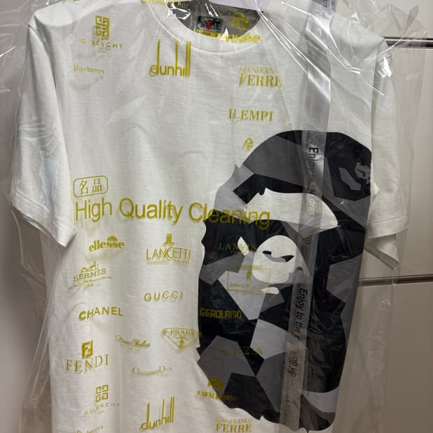 베이프 Bape 남성 반팔 티셔츠 L