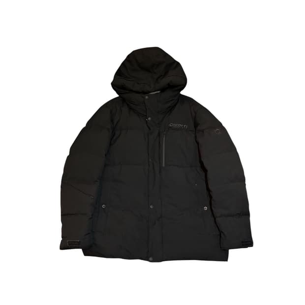 디스커버리 구스다운패딩 블랙 110사이즈