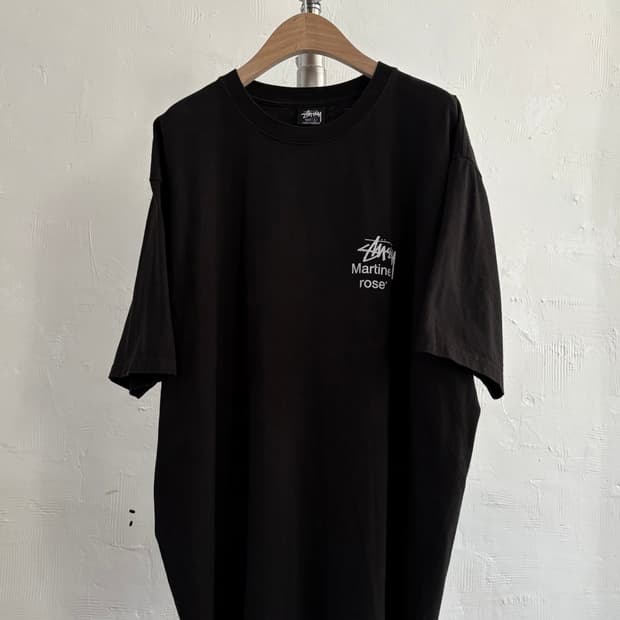 Stussy 스투시 x 마틴로즈 블랙 티셔츠