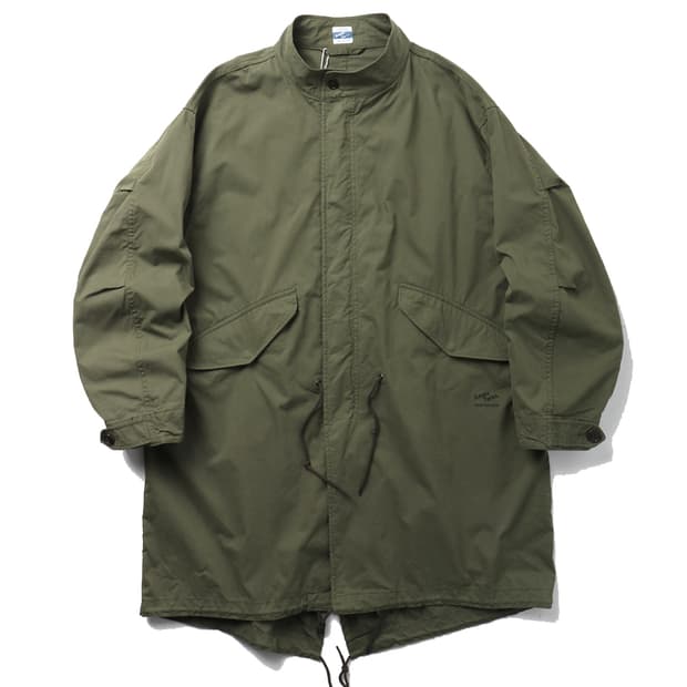ARMY TWILL Fish Tail Coat