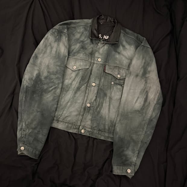 90s 리바이스 빅 E 블리치드 데드스탁 자켓