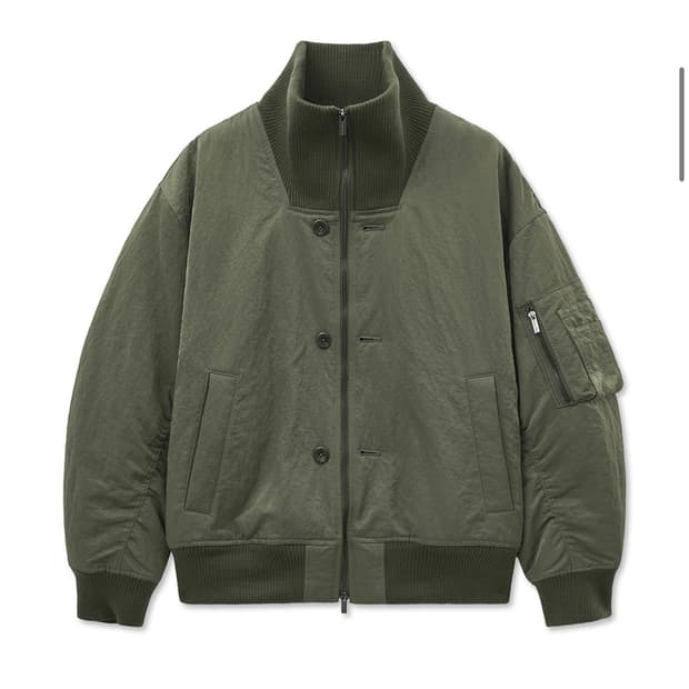 마뗑킴 카라 블루종 자켓