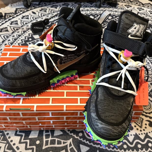 Nike xOff-white Air force 1 Mid sp Black