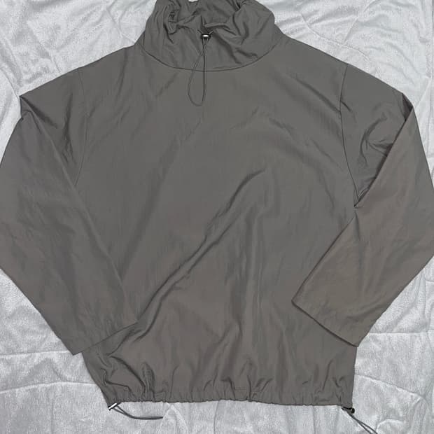 y2k 빈티지 카키 아노락 바람막이