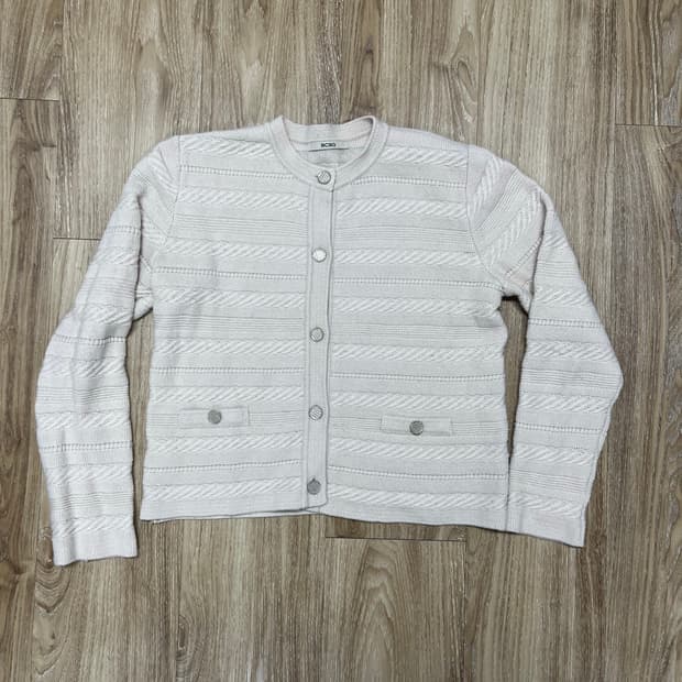 BCBG 케이블 가디건