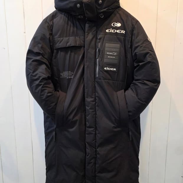 (남녀공용) EIDER [아이더] 블랙 대장 롱패딩