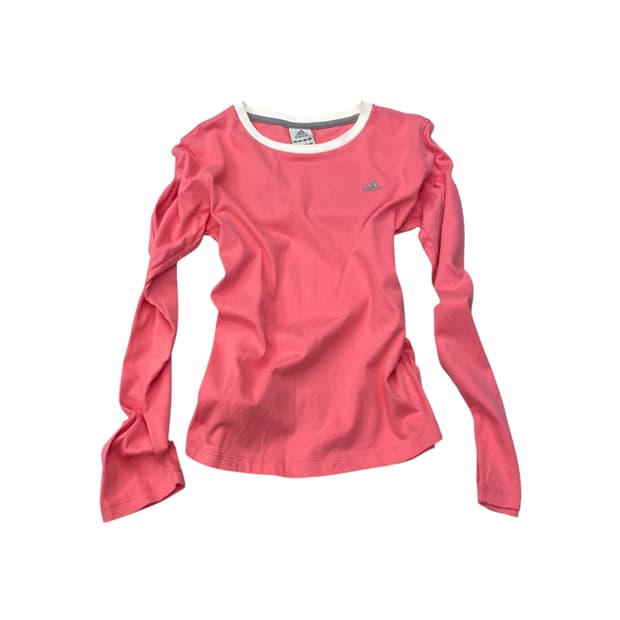 Adidas pink long sleeveless 