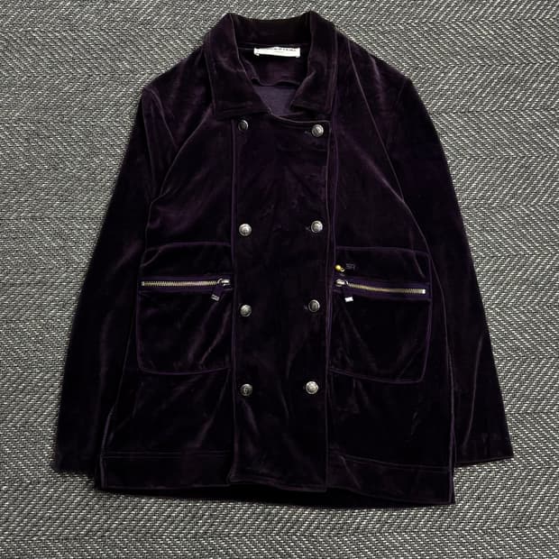 소니아 리키엘 벨루어 디테일 자켓 V0571 