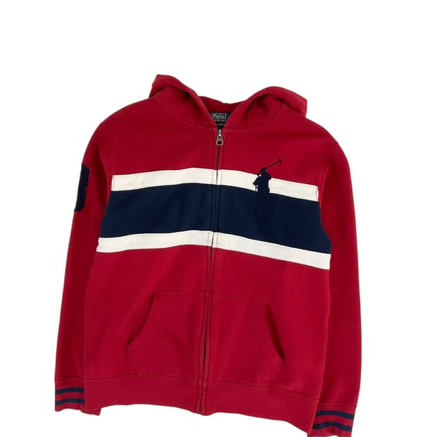 폴로 빅포니 후드집업