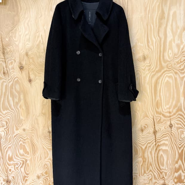 Unl 90s 더블 브레스티드 울 코트