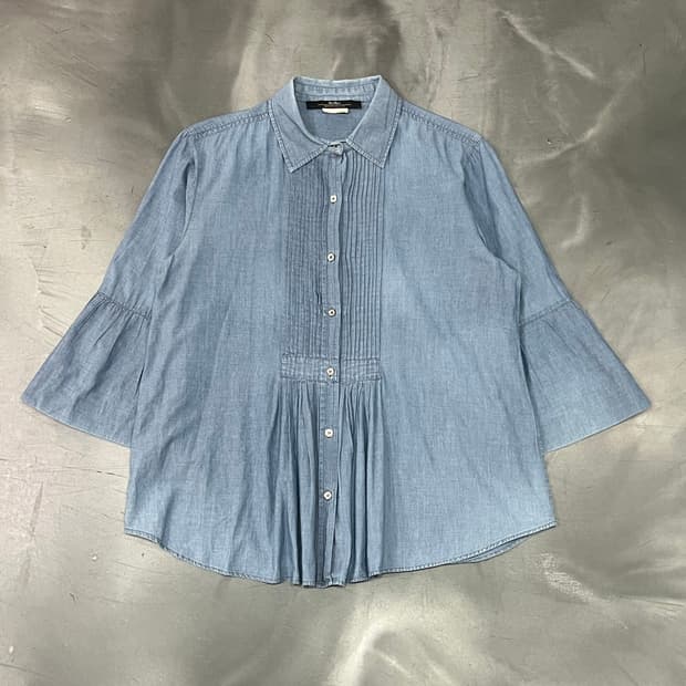  막스마라 플리츠 블라우스 y16757
