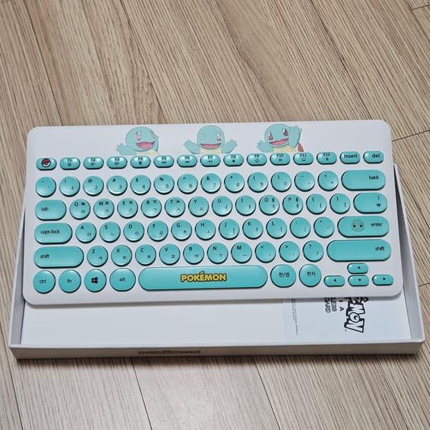 포켓몬 꼬부기 무선키보드