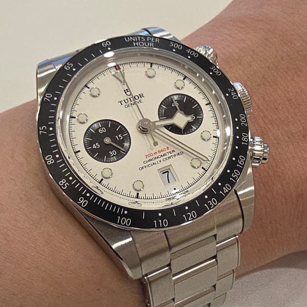 튜더 블랙베이 크로노 팬더 79360n