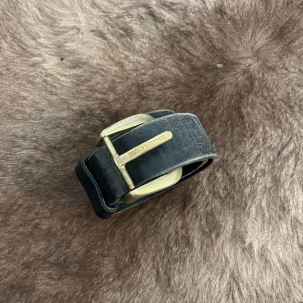 Ralph Lauren 리얼레더 벨트