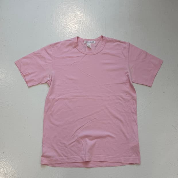 Comme Des Garcons Shirt 핑크 티셔츠
