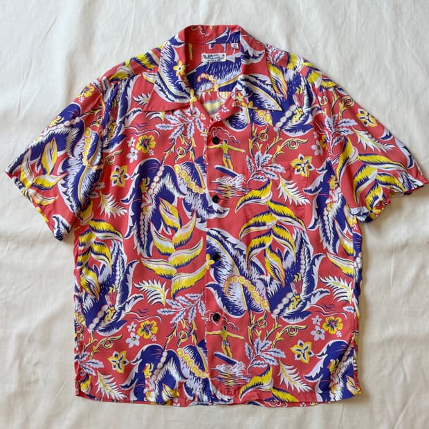 [L/105] SUN SURF 토요엔터프라이즈 하와이안 셔츠
