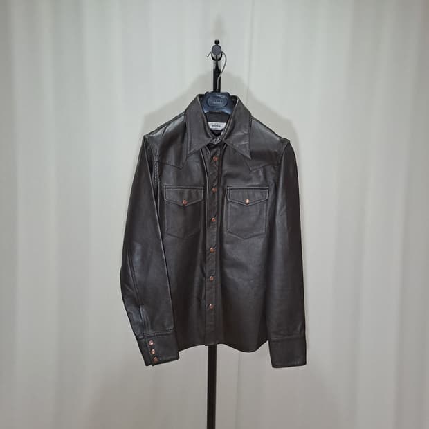 (택포) JPN 리얼레더 웨스턴 셔츠 95-100 B126