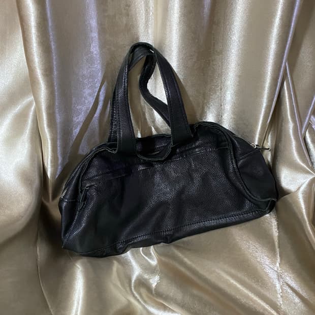  Yohji Yamamoto Y’S boston leather bag