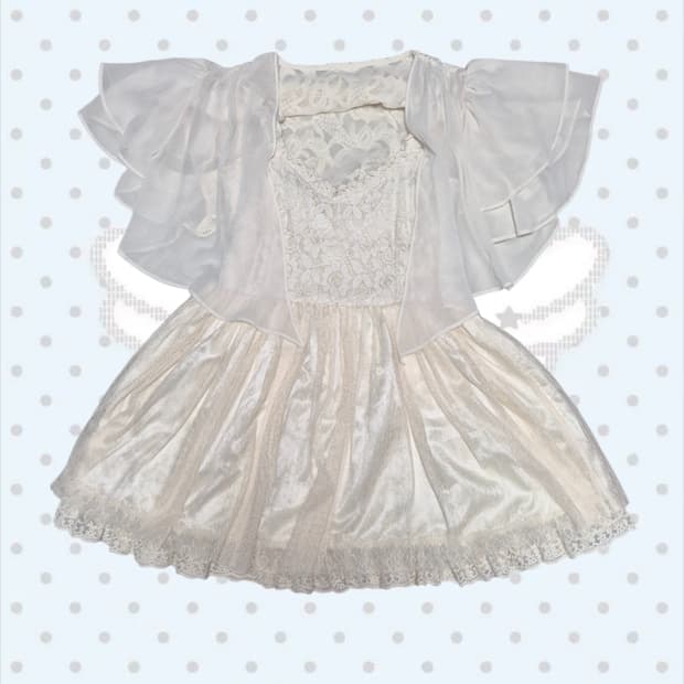 리즈리사 페어리계 달천깔 슬리브 셋업