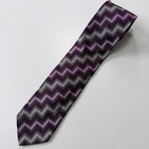 미쏘니 (Missoni) 실크 넥타이 8.2cm