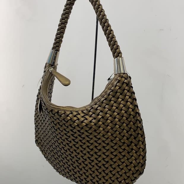 요지야마모토 이삭 인트레치아토 위빙 숄더백