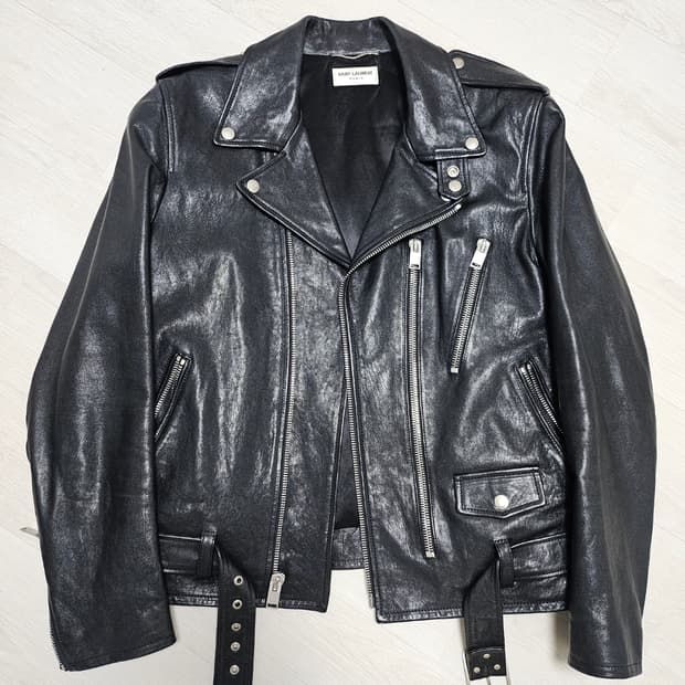 생로랑 L17 가죽자켓 54
