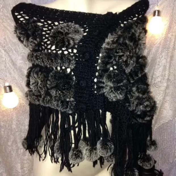 빈티지케이프오프숄더갸루 에스닉y2k오리엔탈모리걸보헤미안페어리