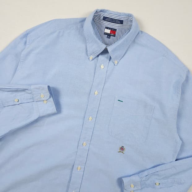 2XL(110) 타미힐피거 tommy hilfiger 옥스포드 월계관 셔