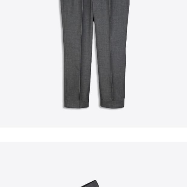 그레이 울 슬렉스