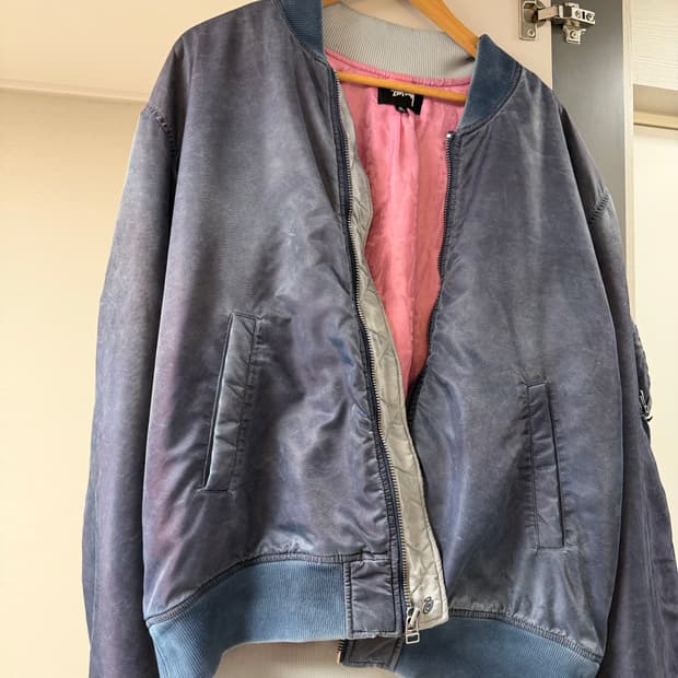 스투시 다이드 봄버 xl