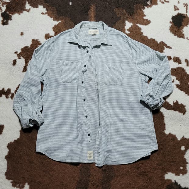 데님앤서플라이 남성용 코튼 셔츠(XXL)