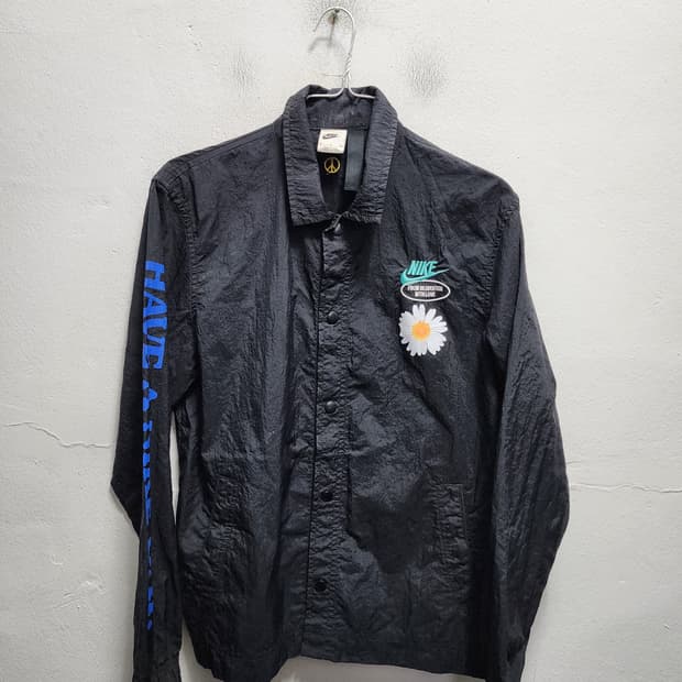 나이키 플라워 언라이드 코치자켓 