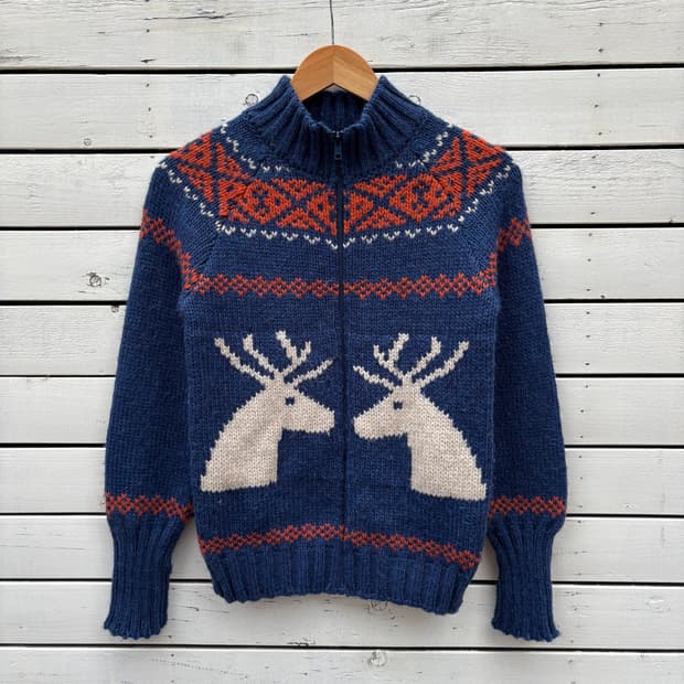 Benetton 베네통 니트 집업