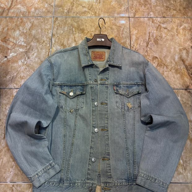 리바이스 k37 70505 트래커 청자켓 