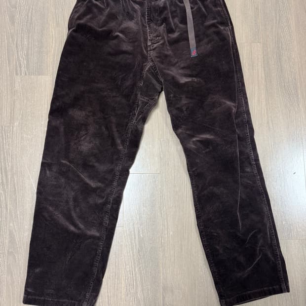 그라미치 다크브라운 코듀로이 팬츠