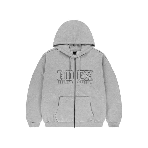 HDEX 코어 아플리케 후드집업 2XL