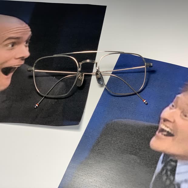 톰 브라운 명품 티타늄 스퀘어 에비에이터 안경 선글라스 0028