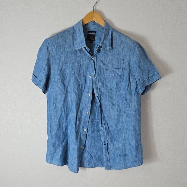 헨리코튼 린넨 반팔셔츠 클래식 100