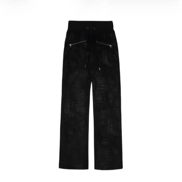 보헤미안서울 파이썬 집 세미와이드 팬츠