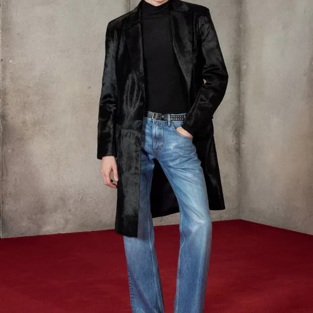 Ludovic de Saint Sernin 코팅 플레어핏 부츠컷 데님진