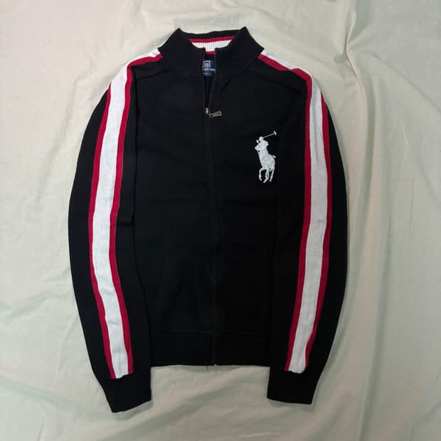 대장급 폴로 랄프로렌 빅포니 니트 집업