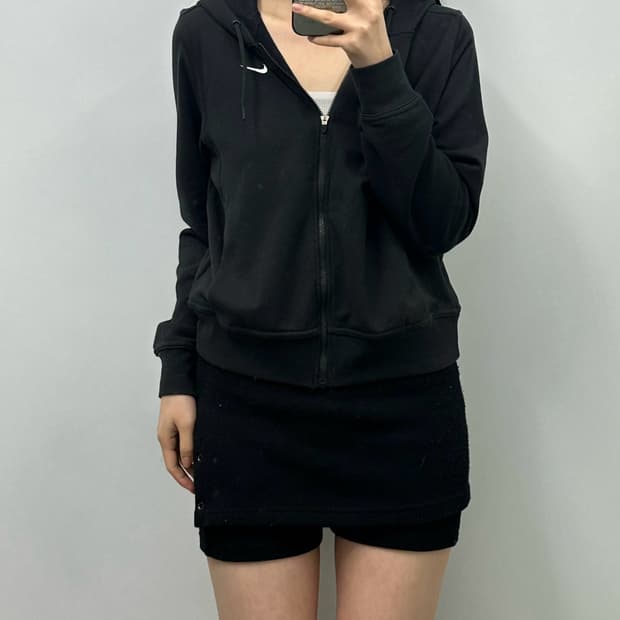 나이키 신형 블랙 트레이닝 후드집업