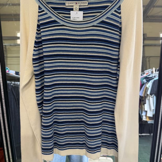 타미힐피거 니트