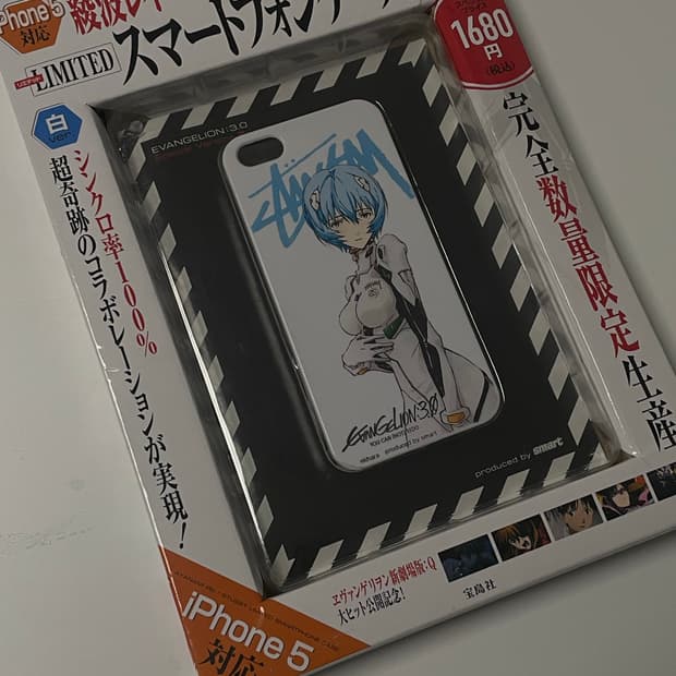 아이폰 se1 5 스투시X에반게리온 케이스
