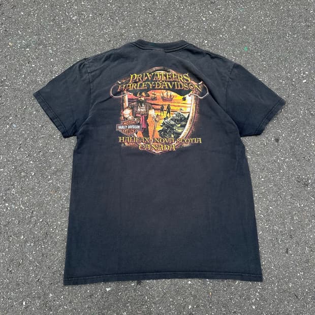 [할리데이비슨] •00s Vintage Privateers Tee