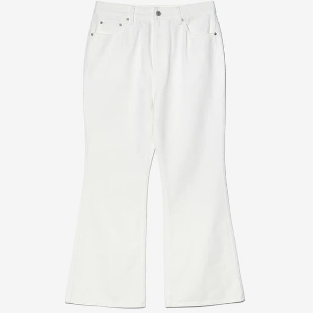 이에이 IEY 플레어 데님 팬츠 M 새상품