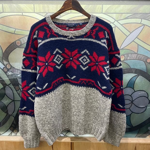 90's GANT sweater 100%wool